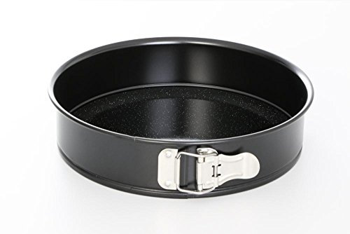 culinario Springform Ø26 cm, mit emailliertem Hebeboden, antihaft, schwarz, Made in Germany