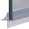 Shower or Bath Screen Door Seal | Fits 4, 5 or 6mm Glass | Seals Gaps of Up to 12mm | 80cm, 90cm, 140cm, 2m or 2.6m Long | SEAL004 (90cm Length, Clear)