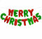 Folienballon Weihnachten -Merry Christmas Schriftzug rot grün, ca. 40 cm je Buchstabe - Groß XLXmas Folienluftballon Luftballon Weihnachtsfeier Party Deko Kopper-24 Dekoration Buchstaben