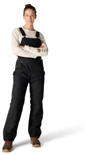 Carhartt Damen Isolierter Latzoverall mit Entspannter Passform, Gewaschene Ente Arbeitsoverall