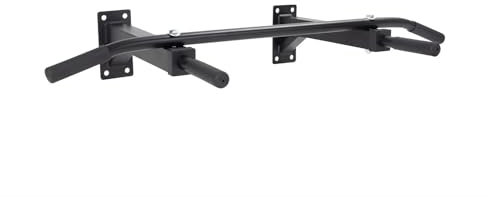 VirtuFit Barre de traction multifonction Pro - Barre de traction - Montage mural - Matériel de fixation inclus - Noir