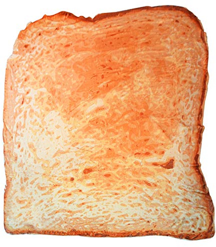 Fiodrimy Brotdecke, Toastbrot-Überwurfdecke für Erwachsene und Kinder, Tortilla-Toastdecke, Neuheit Tortilla-Blanke-Überwurf, Decken, realistisch, weiche Flanell-Wickeldecke (Brot)