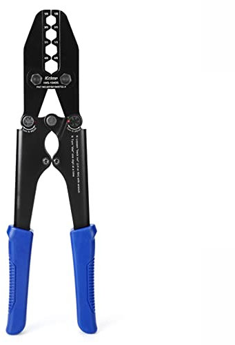 iCrimp - Pinza crimpatrice per capicorda della batteria, per calibro 1/0, 2/0, 3/0, 4/0, estremità del cavo della batteria, capicorda resistente, crimpatrice per capocorda in rame