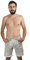 Herren Trachten Jogging Lederhose kurz - Jogginghose Sporthose Bestickt - Trachtenhose - Fitness Trachtenlederhose Adam (XL, grau)