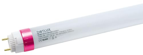 Dotlux LED-Röhre LUMENPLUS 150cm 18W Fleischfarbe gefrostet drehbare Endkappe