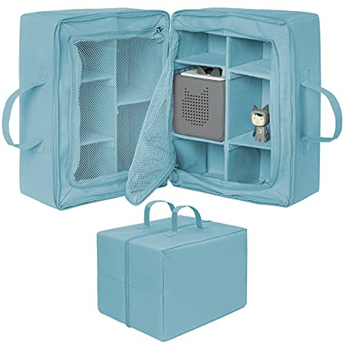 ONVAYA® Aufbewahrungsbox | hellblau | vielseitiger Multifunktions-Organizer | Aufbewahrungstasche aus Stoff | ideal für Spielzeug oder Koffer Organizer | Organizer-Box