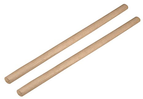 sourcing map 2 Pack 35 Holz Hammer Griff Hölzern für Vorschlaghammer Oval Loch Rotbuche Holz