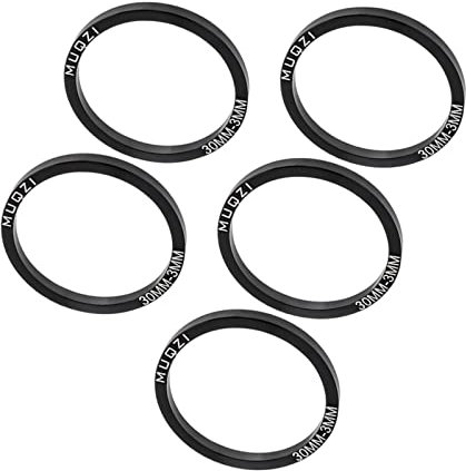 SM SunniMix 5 stücke MTB Bike Tretlager Dichtung Fahrrad Kurbel Set Washer Spacer Reparatur Zubehör, 30MM T3MM