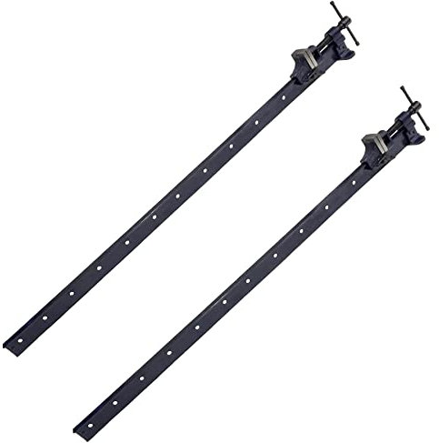 AB Tools 48” (1200mm) Cast Iron T-Bar Sash Clamp Grip Work Holder vice Slide Cramp 2pc