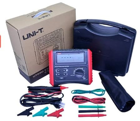 UNI-T UT593 UT595 Multifunction Installation Testers test RCD, loop/line impedance, earth resistance continuity, insulation resistance and AC/DC voltage(UT593)