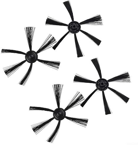 Emiif 4Pcs Seitenbürsten Für MUL-TI*LA-S-ER HO041 Für W-A*P W100 Staubsauger Zubehör Ersatz Seitenbürste Kehrmaschine Zubehör Reinigungsbürste