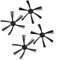 Emiif 4Pcs Seitenbürsten Für MUL-TI*LA-S-ER HO041 Für W-A*P W100 Staubsauger Zubehör Ersatz Seitenbürste Kehrmaschine Zubehör Reinigungsbürste