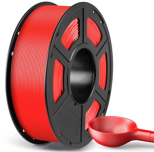 ANYCUBIC ASA Filament 1.75mm, 3D Drucker Filament geeignet für den Druck von Outdoor Funktionsteilen, Wetter- und Hitzebeständig 1KG Rot