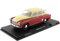 Modellfahrzeug Wartburg 311, dunkelrot beige, 1959.