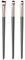 FRCOLOR 1 Satz Klingen-Lidschattenpinsel Eyeliner-Pinsel Augenpinsel Augenbrauenpinsel Make-up Pinsel Lidschatten Pinsel Concealer Pinsel Ultra dünn einstellen feiner tipp
