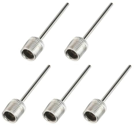 Football Pump Needle for Blowing up balls, Stainless Steel Air Ball Pump Pin Inflation Needle for Soccer, Ball Inflator, Football, Basketball, Soccer, Rugby, Netball, Volleyball, Handball