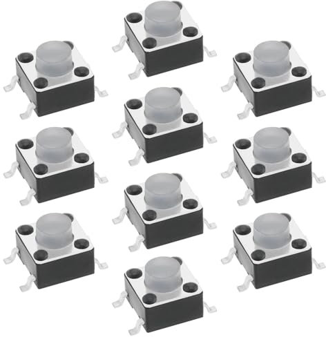 Create idea 10PCS On/Off Switch Vacuum Cleaner Compatible with Gtech ATF006 ATF011 ATF024 ATF035 ATF036 ATF037 4 Pin Micro Switch for TVs Audio