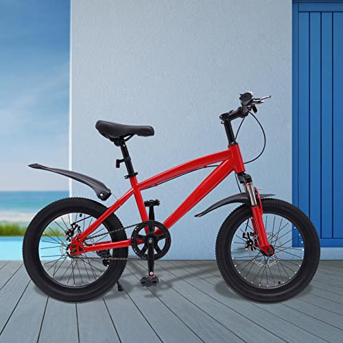 Aohuada 18 Zoll Kinderfahrrad, Kinder Fahrrad, Rad Bike,Karbonstahlrahmen, Geeignet für Kinder von ab 5 Jahren, Kinderfahrrad Jungen & Mädchen Fahrrad