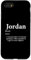 Hülle für iPhone SE (2020) / 7 / 8 Jordan Gott Meme Definition Lustig Vorname Geburtstag Jordanien