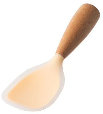 Silicone Rice Paddle, Non-Stick Rice Spoon, Standing Rice Spoon with Non-Stick Coating, Food Grade, Dishwasher Safe for Home Kitchen (Rice Spoon)