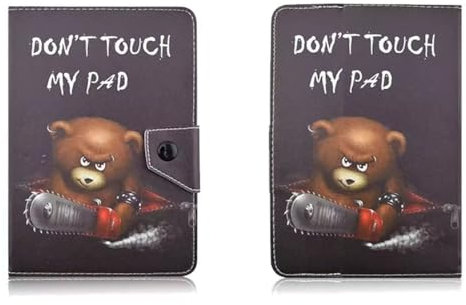 TASVICOO - Funda universal para tablet de 10 pulgadas, estilo libro, función atril, para todos los osos de tablet de 9,6 a 10,5 pulgadas