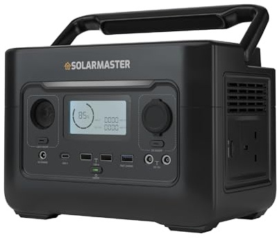 Solar Master GEN-300 Scout Portable Power Station, 300W | 300W Continuous Output, Portable Off-Grid Power, For Laptops, EVs & Smartphones, Everyday & Emergency Energy