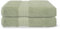 Brentfords Hand Towels For Bathroom, Ultra Soft 100% Cotton Absorbent Fade Resistant Quick Dry Hotel Quality Sage Green Hand Towels 2 Pack For kitchen & Gym, 50x80cm