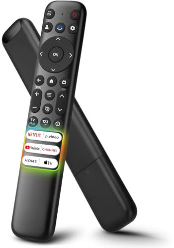 for TCL-Google-TV-Remote Control Replacement,RC813 Compatible with TCL Smart TVs QM8/QM7/S5/S4/S3/Q7/Q6/Q5 Series(Not for Fire&Roku TVs&Soundbars)