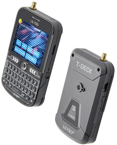 LILYGO T-Deck Plus ESP32-S3 LORA-89 SX1262 GPS Entwicklungsboard | 2,8-Zoll-Display, TTGO, Externe Antenne , ABS-Gehäuse