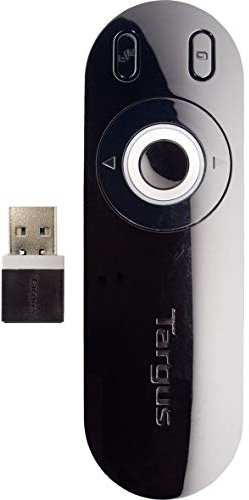 Targus AMP13EU - Telecomando Wireless con puntatore Laser, Colore: Nero e Grigio
