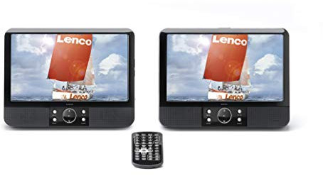 Lenco MES403 Lecteur DVD portable Noir