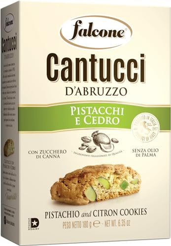 Falcone Cantuccini al Pistacchio e Cedro 'Cantuccini mit Pistazien und Zeder', 180 g