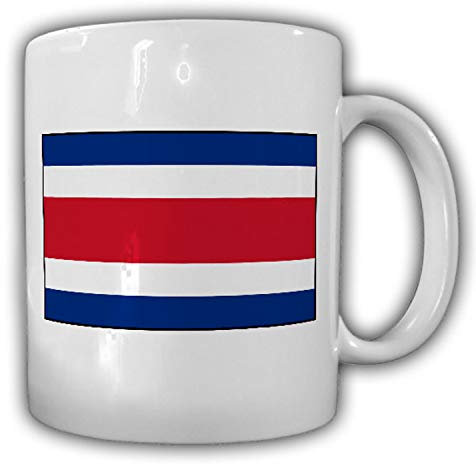 Costa Rica Flagge Fahne Mittelamerika Republik - Tasse Becher #13455