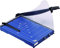 Olympia G 4415 Premium Hebelschneider | Papierschneidemaschine DIN A3 | bis zu 15 Blatt | Papierschneider A3 | 448 mm Arbeitsbreite | Anpressschiene mit Fingerschutz | sicheres Schneidegerät | blau