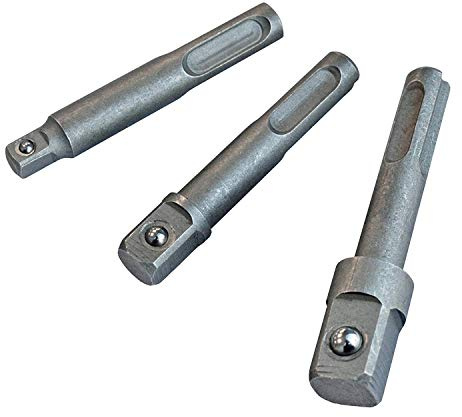 Faithfull SDSOCSDS Square SDS Drive Adaptor Set (3-Piece)