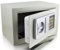 BITUXX Elektronischer Möbeltresor Minitresor Wandtresor Wandsafe Schranktresor Geldsafe Lichtgrau Maße(B/H/T): 310 mm x 200 mm x 220 mm - Türstärke: 3 mm