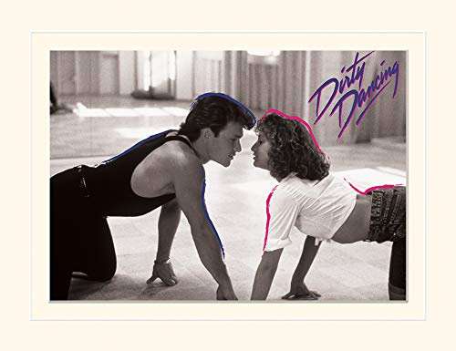 Dirty Dancing 'Lover Boy' montiert Drucken, 30 x 40 cm