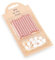 Générique 10 Bougies Rose Gold PAILLETÉES 6 CM