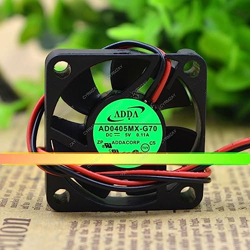 Compatible for ADDA AD0405MX-G70 ultra-quiet fan 5V 0.11A 4010 4CM 2-Wire