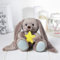 GMMH Plüschtier Stofftier Hase Bär Teddybär Fuchs, 20 cm Hoch, Osterhase Kuscheltier Plüsch Plüschtiere Kuscheltiere (Hase mit Stern)