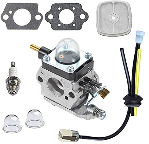 Chuancheng C1U-K54A Vergaser für 2-Takt Mantis 7222 7222E 7222M 7225 7230 7234 7240 7920 7924 Pinne / Kultivator Vergaser mit Luftfilter-Repower Kit