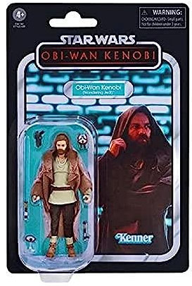Star Wars The Vintage Collection Obi-Wan Kenobi (Wandering Jedi), 9,5 cm große Figur Obi-Wan Kenobi, Spielzeug für Kinder ab 4