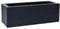 VIVANNO Blumenkasten Balkonkasten Pflanzkasten Fiberglas FLOBO anthrazit - 15x45x17 cm