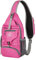 WATERFLY Brusttasche Sling Bag Klein: Faltbarer Herr Crossbody Bodybag Crossbag Slingbag Crossover Single Chest Rucksack Schultertasche Schulterrucksack Cross Body Herren Damen Reisen Wandern