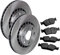 Bremsenset Bremsscheiben 256mm und Bremsbeläge vorne