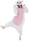 SimZoo Unisex Pyjamas Onesies Tiere Kostüm Cosplay Erwachsene Karneval Nachtwäsche Halloween Schlafanzug Fasching Einteiler,Kaninchen