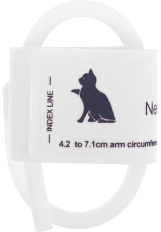 PATKAW Haustier Blutdruckmanschette Hunde Katze Blutdruckmessgerät Oberarm Sphygmomanometer Blutdruckmesser Blutdruck Manschetten Messgerät Veterinärmedizin Tierarzt Zubehör