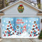 Chickwin Weihnachten Urlaub Garagentor Banner Abdeckung, Große Größe Xmas Frohe Weihnachten Dekorationen Geschenk für Happy New Year Outdoor Hintergrund Fotorequisiten (180x400cm,Weihnachtsbaum)