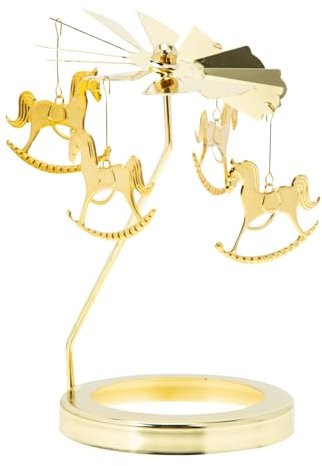 TOVINANNA Zubehör Für Drehbare Kandelaber Kompass Aufkleber Zubehör Kerzenhalter Teelichthalter Kerzen Aus Glas Kerzenkarussell Offroad-Aufkleber Rotieren Drehtür Leuchter Schmiedeeisen