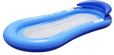 EHJRE Lit Flottant de Luxe pour Piscine - Doré